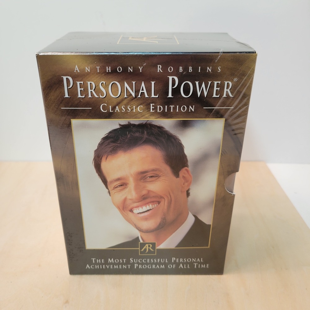 Anthony Robbins Personal Power 7 Day Program Self Help Motivation Audiocassette‎